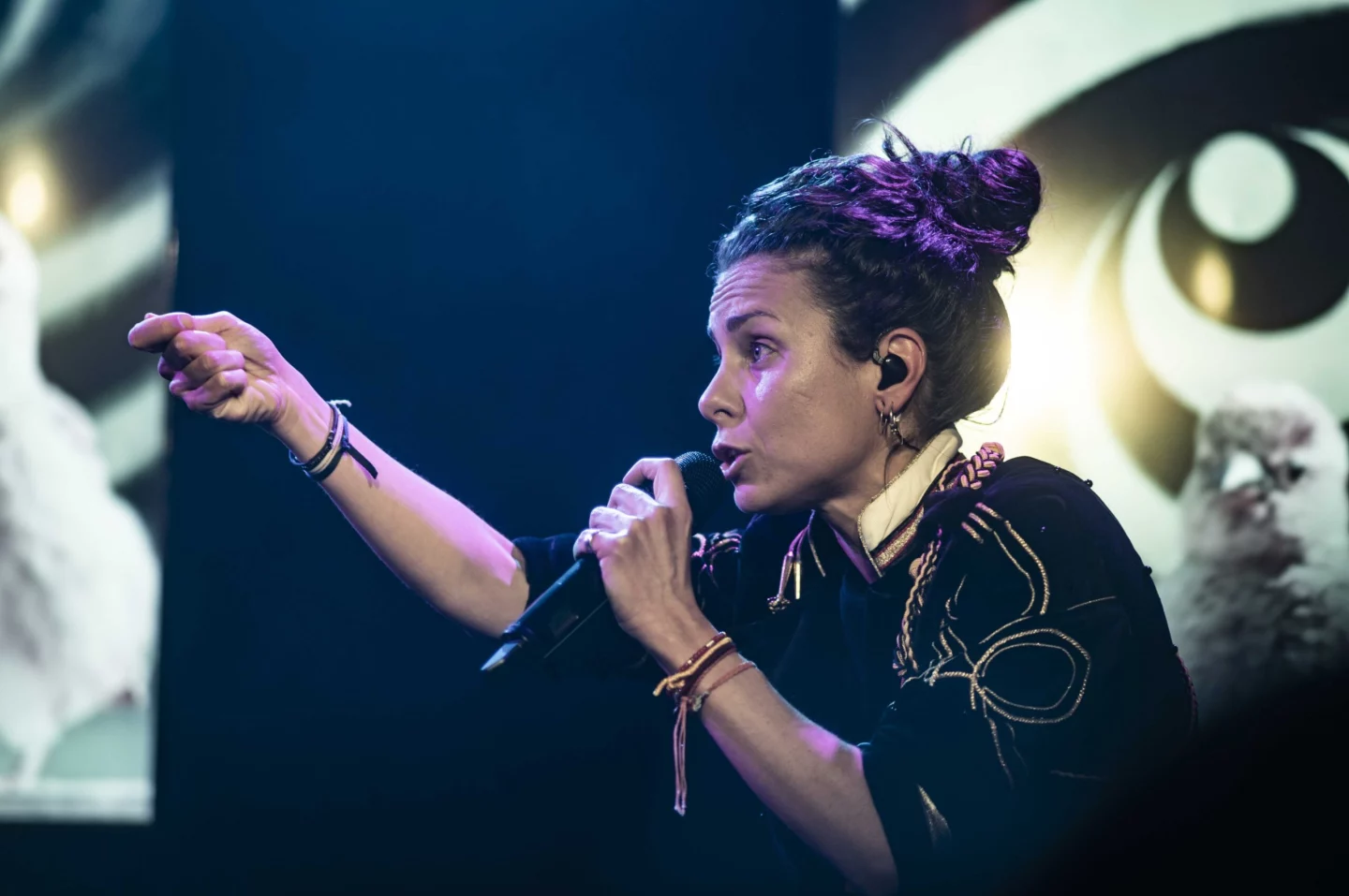 La chanteuse Phanee de Pool