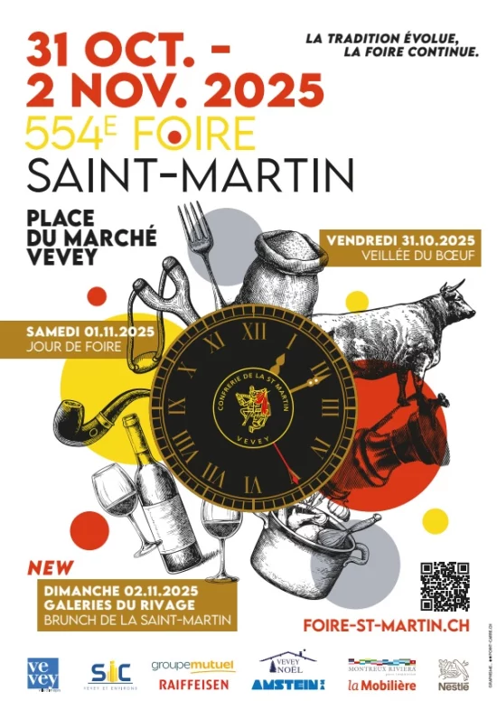 Affiche 554e Foire St-Martin